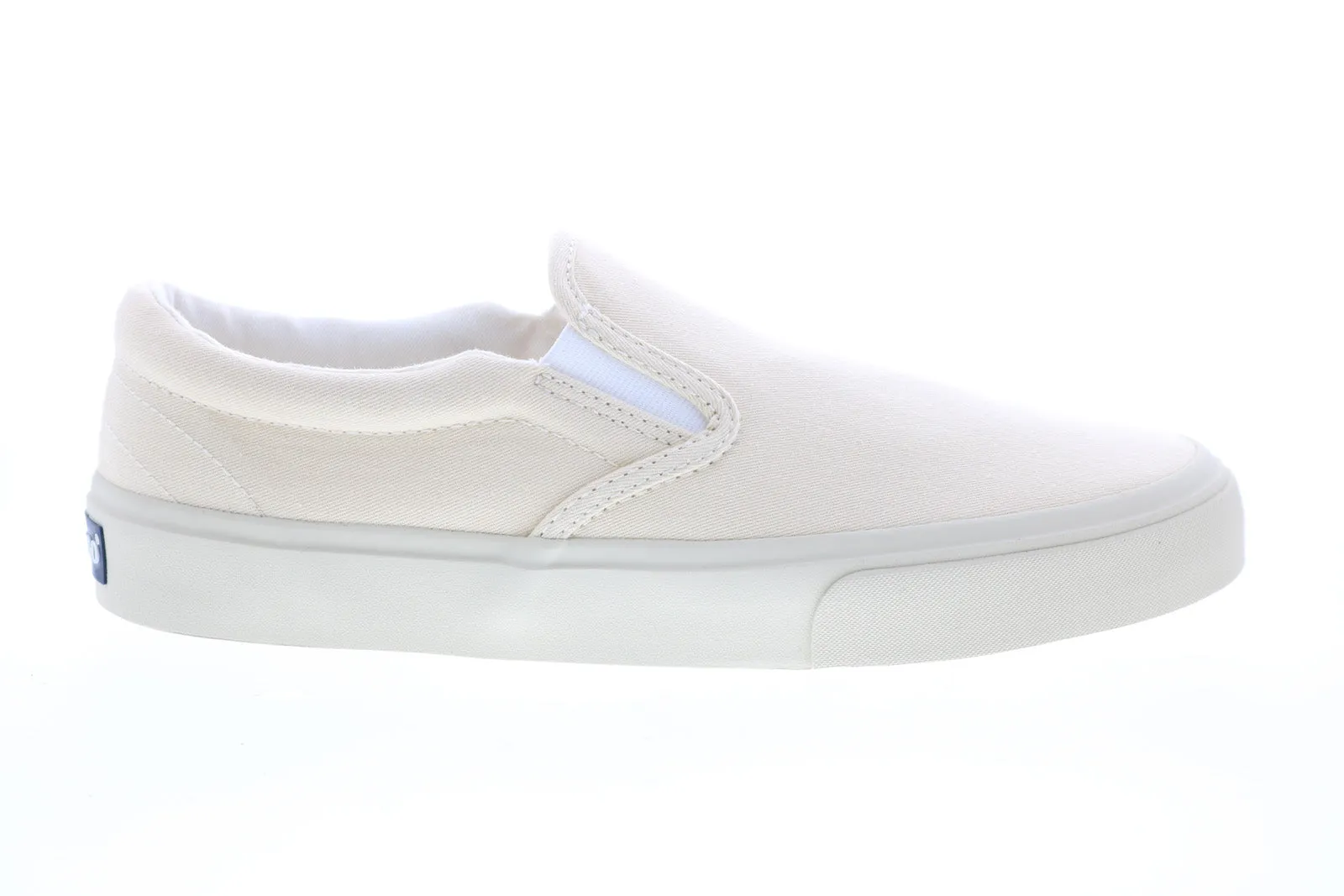 Sebago Jack 71113XW Mens Beige Canvas Slip On Lifestyle Sneakers Shoes