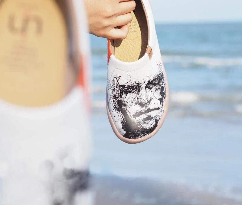 Silent Man Art Design Loafers for Men