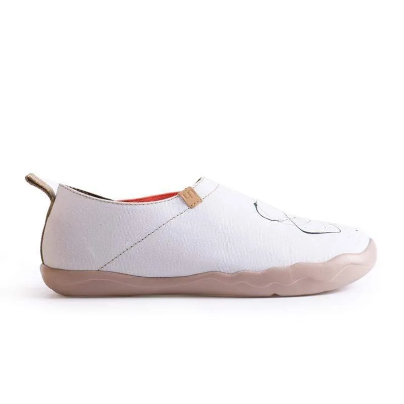 Silent Man Art Design Loafers for Men