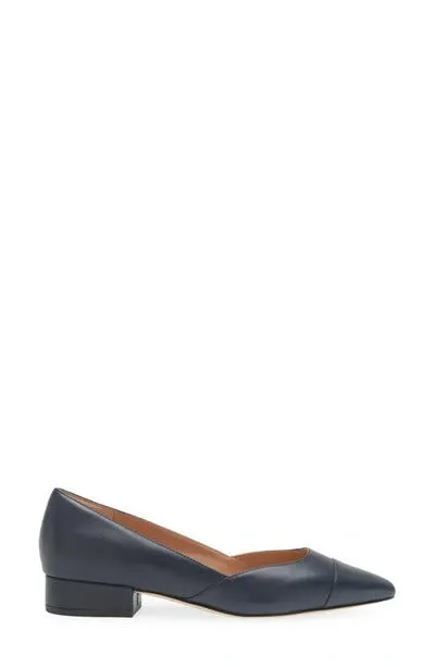 Skimmer On Navy Reliable delivery Loafers Blazer Haan Leather Pointed Slip Toe Cole Smart-powered Vanessa
