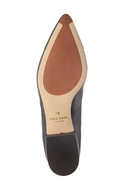 Skimmer On Navy Reliable delivery Loafers Blazer Haan Leather Pointed Slip Toe Cole Smart-powered Vanessa
