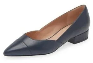 Skimmer On Navy Reliable delivery Loafers Blazer Haan Leather Pointed Slip Toe Cole Smart-powered Vanessa