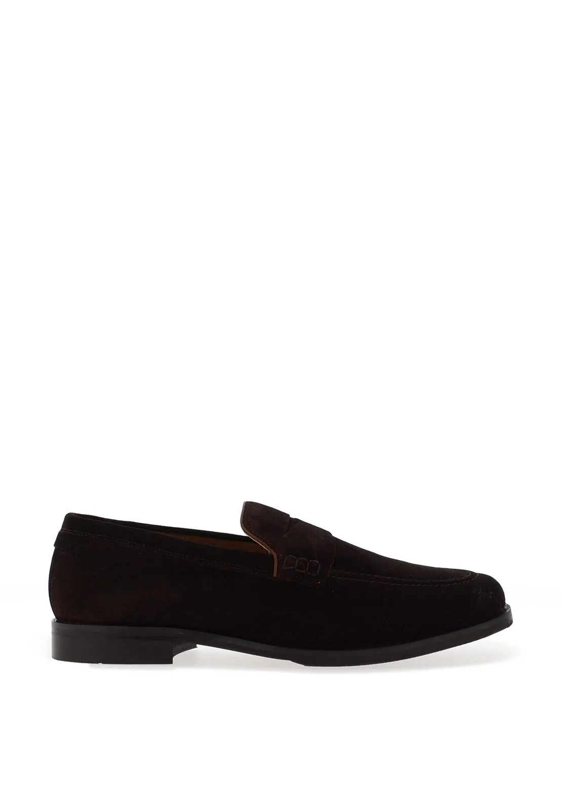 Sloane Suede Loafers, Brown