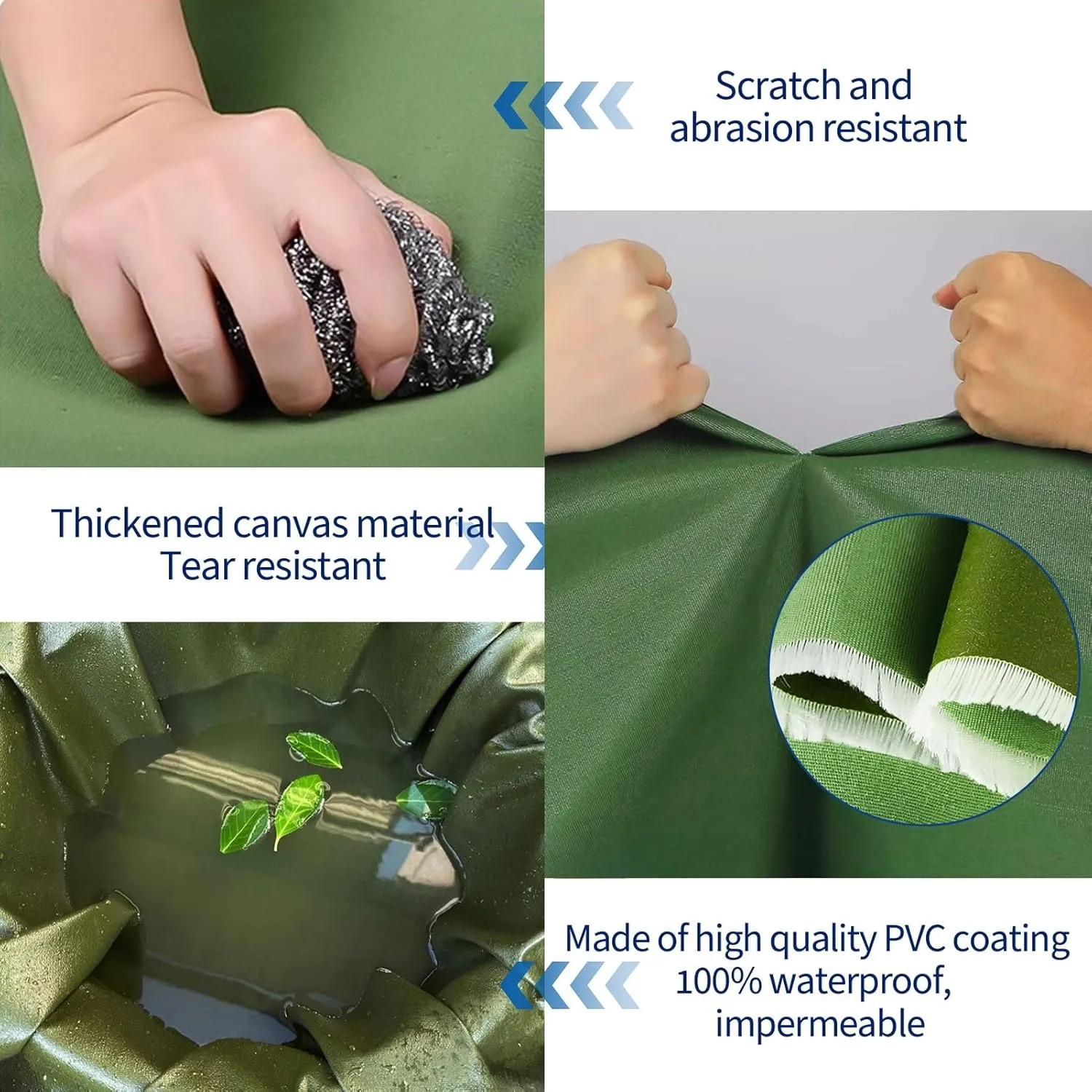 Small Multipurpose Cover, Canvas Tarps Heavy Duty Camping Tent Tarp Hammock Canopy Ground Sheet Rain Fly(1.2x1.5m)
