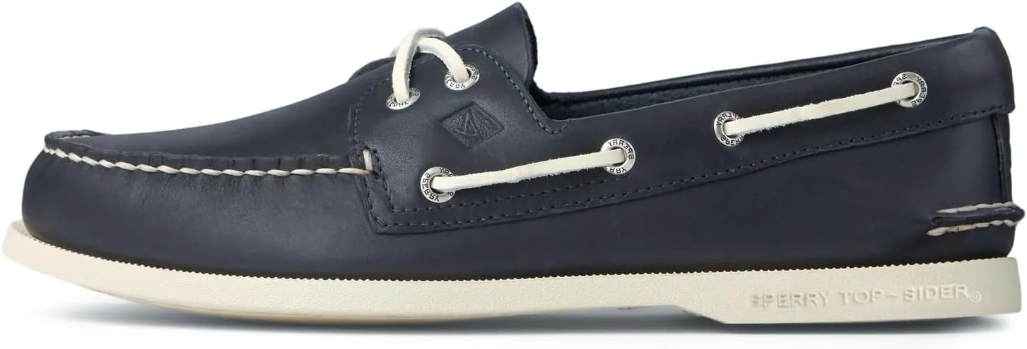 Sperry Men's Authentic Original 2-Eye Boat Shoe, Navy, 12 Wide