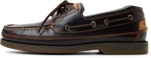 Sperry Men's Mako 2-Eye Boat Shoe, Amaretto, 13