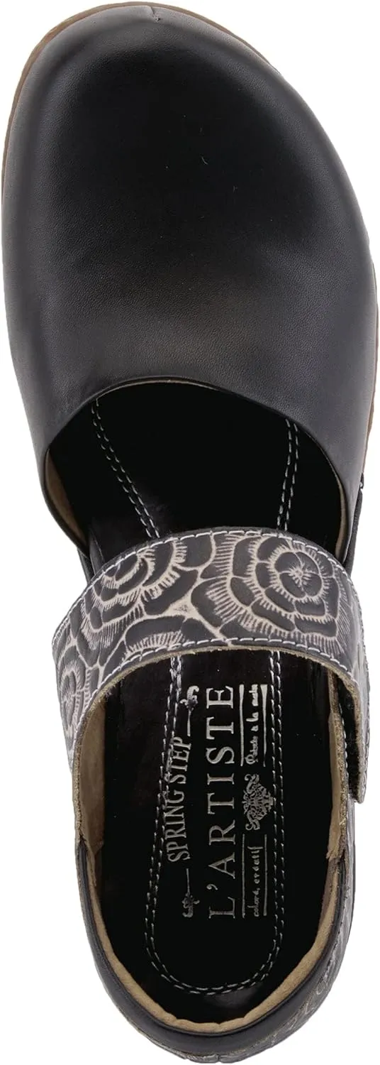 Spring Step L'Artiste Gloss-Pansy Mary Jane Shoes for Women - Ladies Shoes with Hooks and Loops Closure - Womens Shoes for Outdoor, Casuals, Wedding