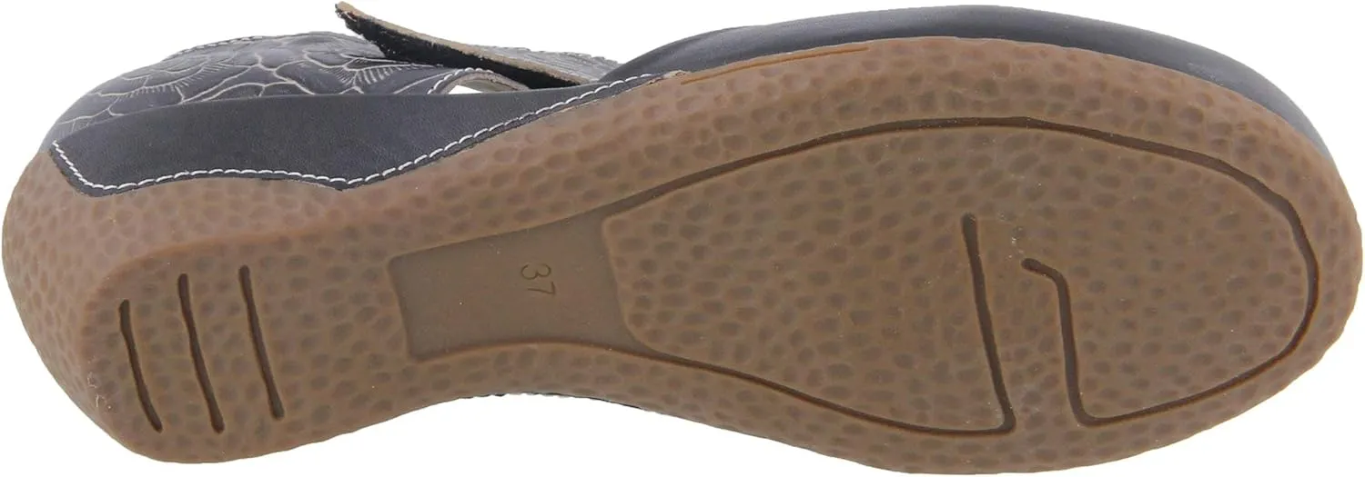Spring Step L'Artiste Gloss-Pansy Mary Jane Shoes for Women - Ladies Shoes with Hooks and Loops Closure - Womens Shoes for Outdoor, Casuals, Wedding