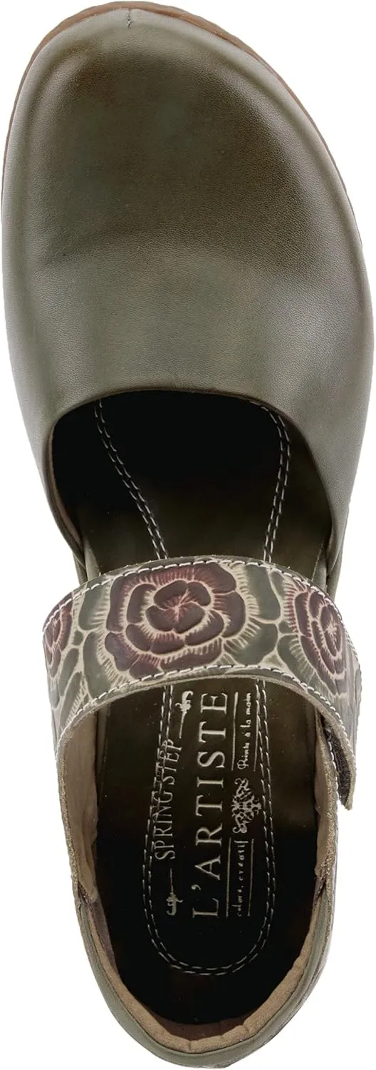 Spring Step L'Artiste Gloss-Pansy Mary Jane Shoes for Women - Ladies Shoes with Hooks and Loops Closure - Womens Shoes for Outdoor, Casuals, Wedding