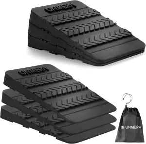Squat Wedge Block 6PCS Adjustable Non-slip Rubber Squat Ramp,squat Wedge For Heel Elevated Squat,Weight Lifting,Calf Stretcher, Deadlift Squat Improve Mobility Balance And Strength Performance