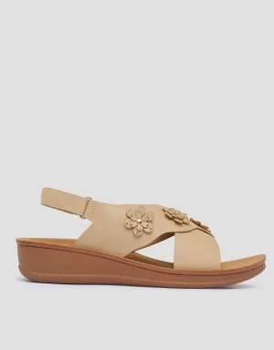 St. Yves WQBLOM05 Sandal Slingback Wanita