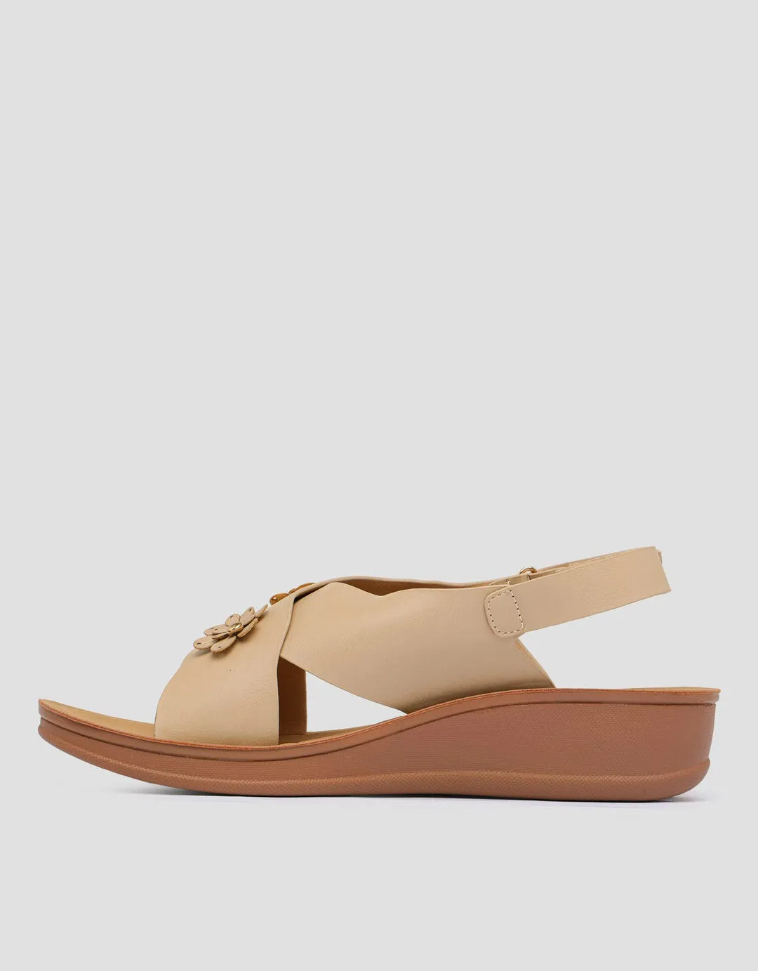St. Yves WQBLOM05 Sandal Slingback Wanita