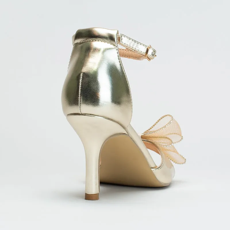 Stiletto with Bow Detail _ 161470