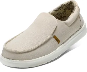 STQ Slip on Boat Shoes for Women Orthopedic Casual Loafers with Arch Support