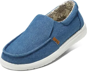STQ Slip on Boat Shoes for Women Orthopedic Casual Loafers with Arch Support
