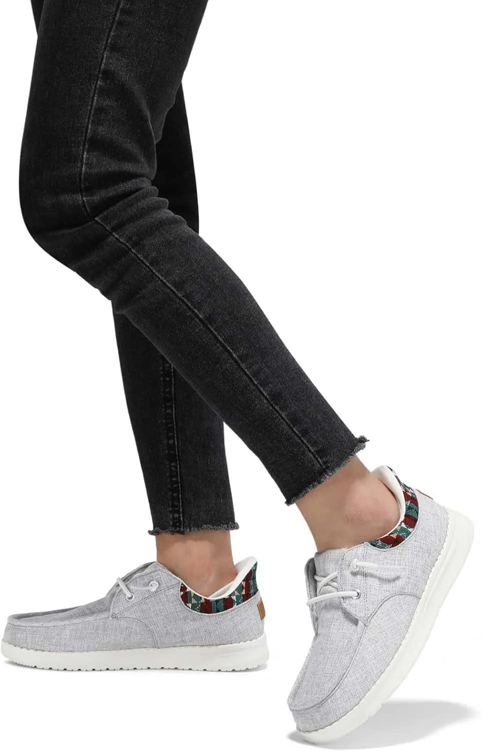 STQ Slip On Women Boat Shoes丨Orthopedic Plantar Fasciitis Relief Ultralight Arch Support Sneakers