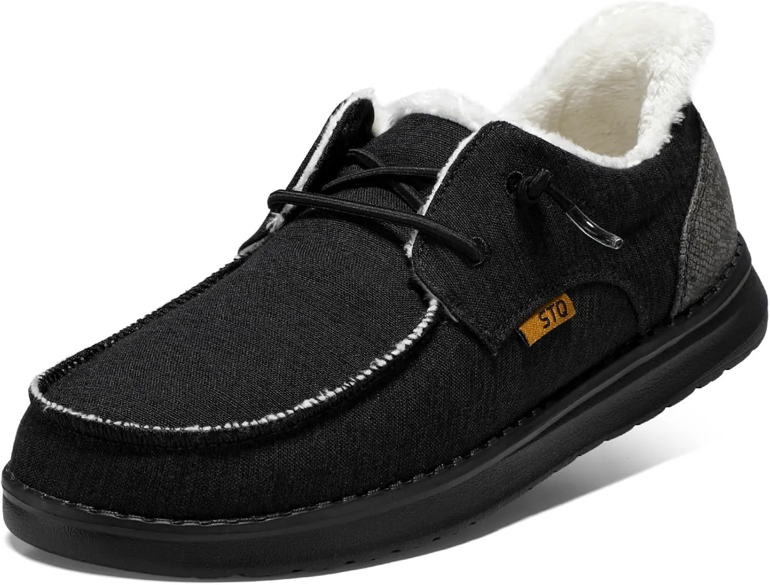 STQ Women's Loafers丨Orthopedic Fur Lined Ultralight Boat Shoes with Arth Support