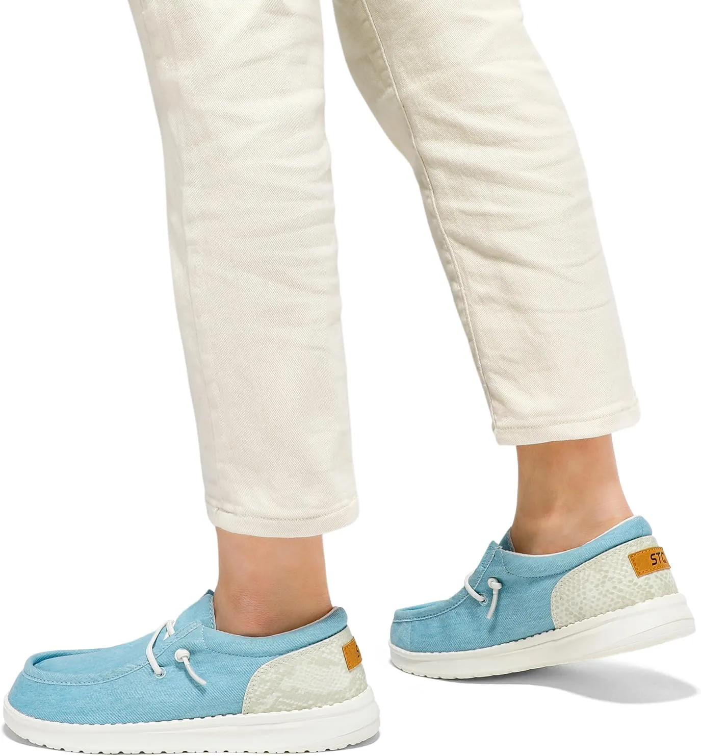 STQ Women's Slip on Loafers丨Orthopedic Comfotable Ultralight Boat Casual Shoes with Arth Support