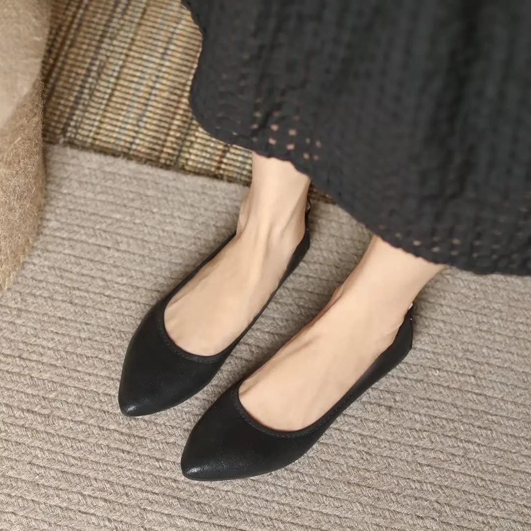 Stunner Womens Foldable Pointed Toe Ballet Flats Rhinestone Loafers Fashion Flats
