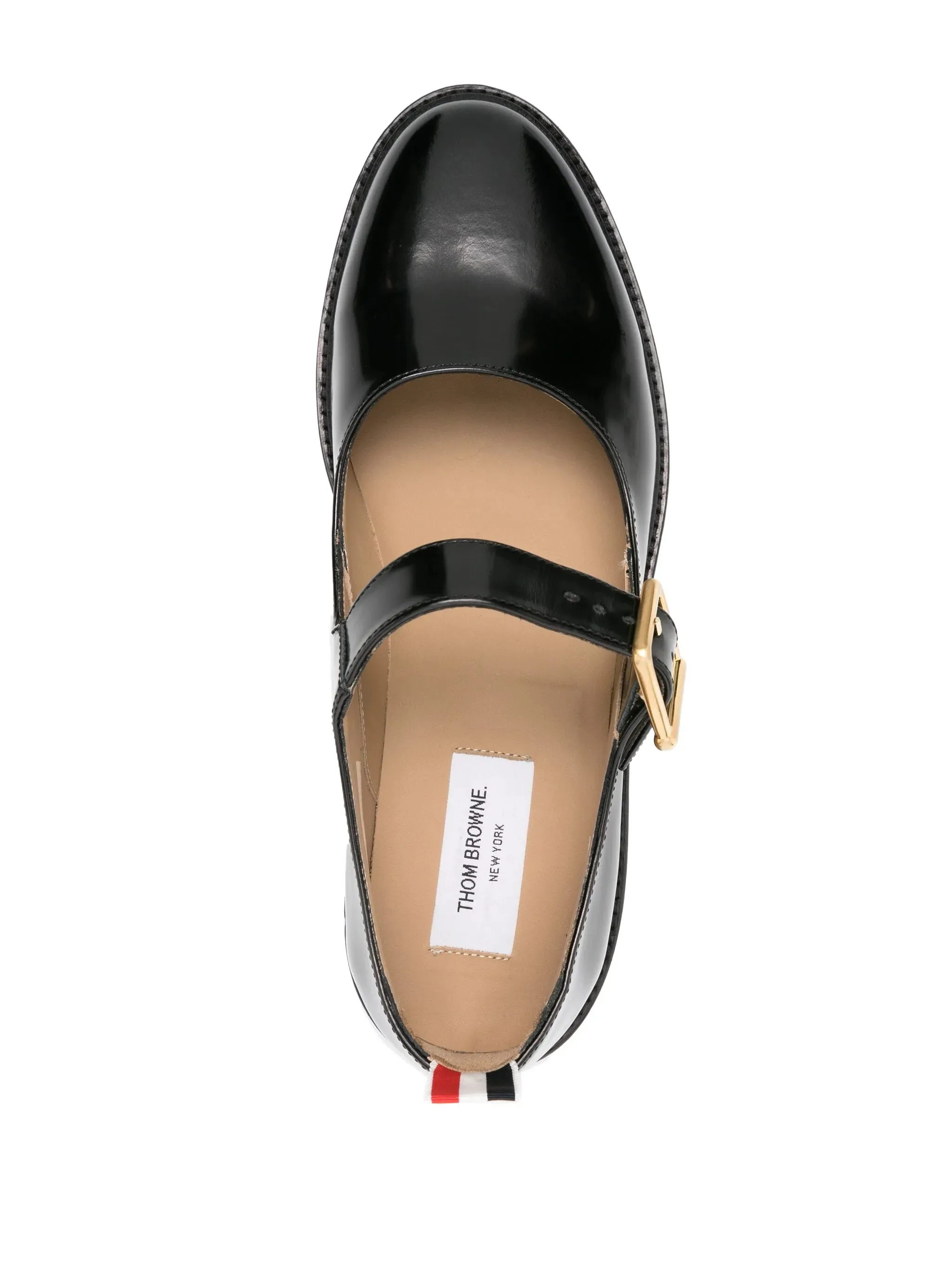 Sturdy loafers Wireless leather grosgrain-tab