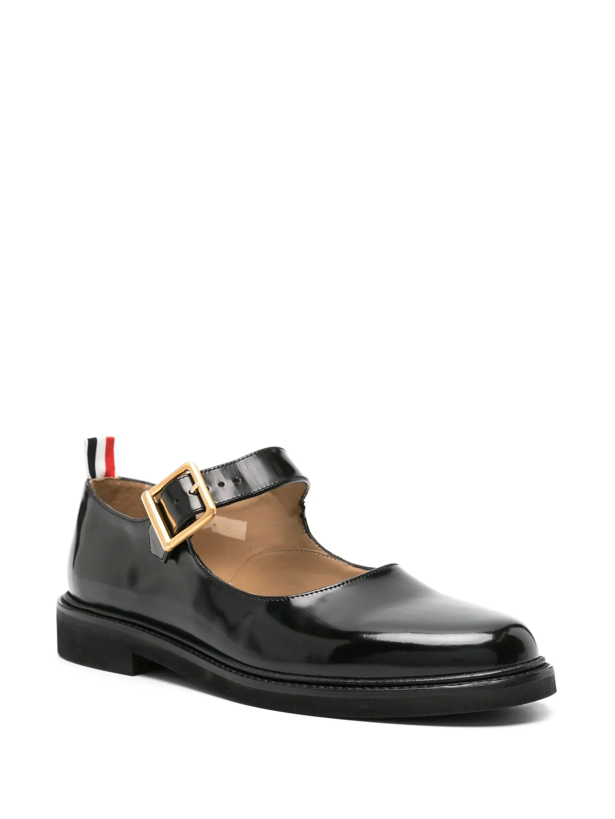 Sturdy loafers Wireless leather grosgrain-tab