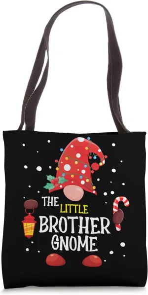 The Little Brother Gnome Matching Family Christmas Pajama Tote Bag