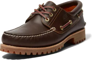 Timberland Men's 3-Eye Lug Handsewn Shoes, Brown, 6 Wide