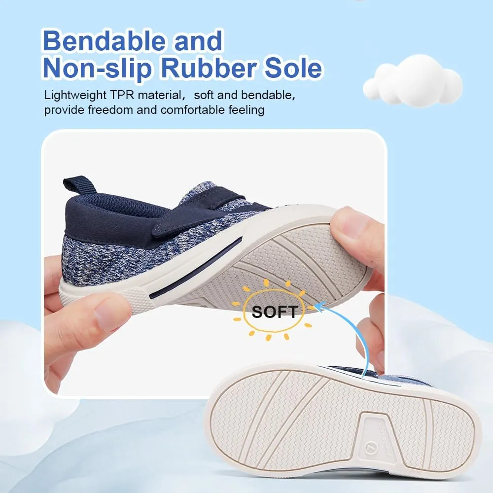 tombik Toddler Boys & Girls Boat Shoes Kids Canvas Sneakers (Toddler/Little Kid)