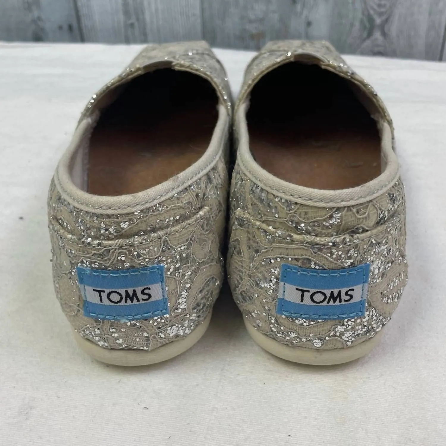 Toms - Women's Lace Fabric Loafers