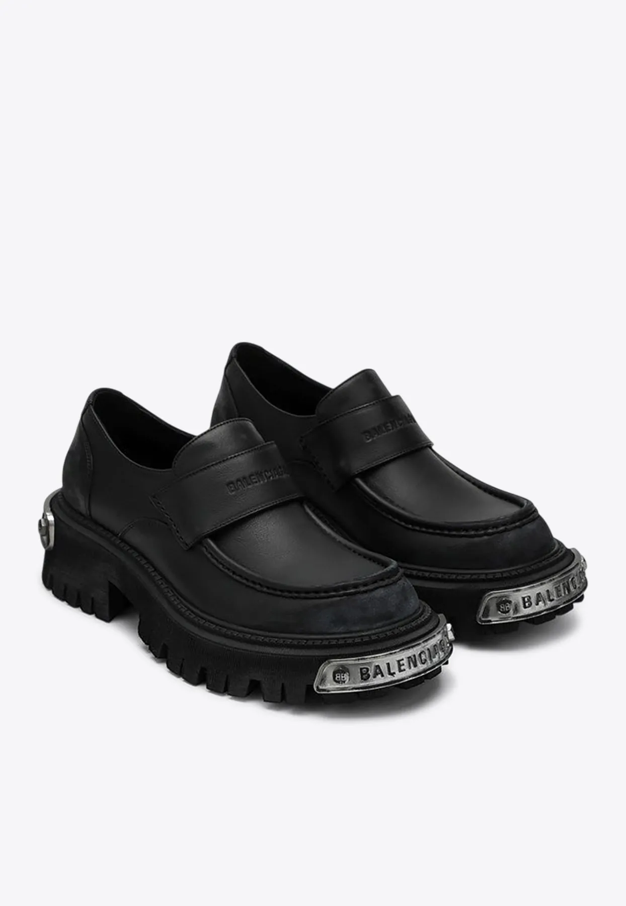 Tractor Leather Loafers
