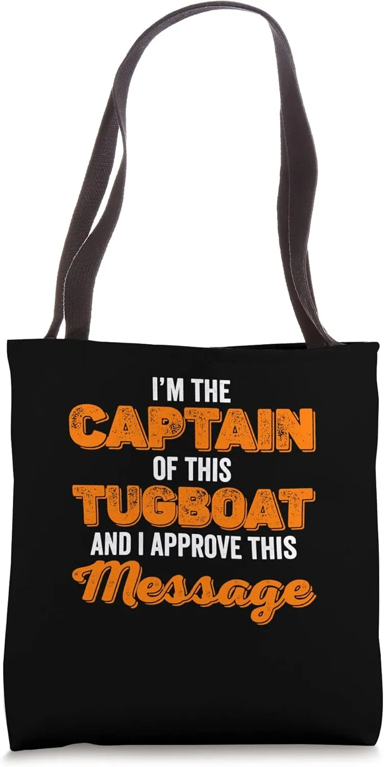 Tugboat Sailing Pacific Towboater Captain Watercraft Tote Bag