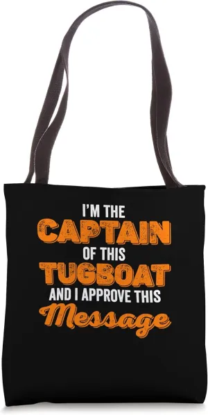Tugboat Sailing Pacific Towboater Captain Watercraft Tote Bag