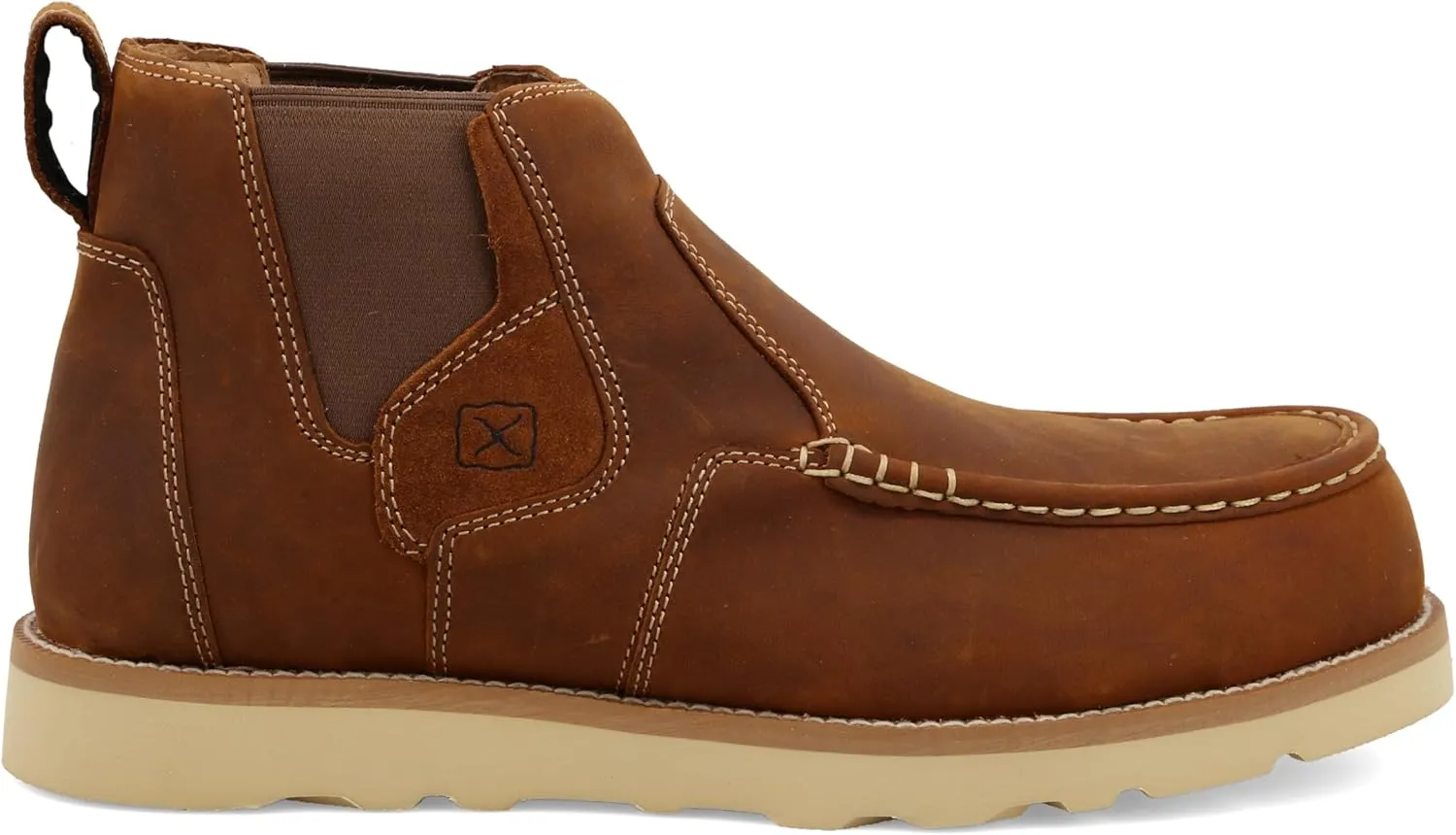 Twisted X Men's 4" Work Chelsea Wedge Sole Boot