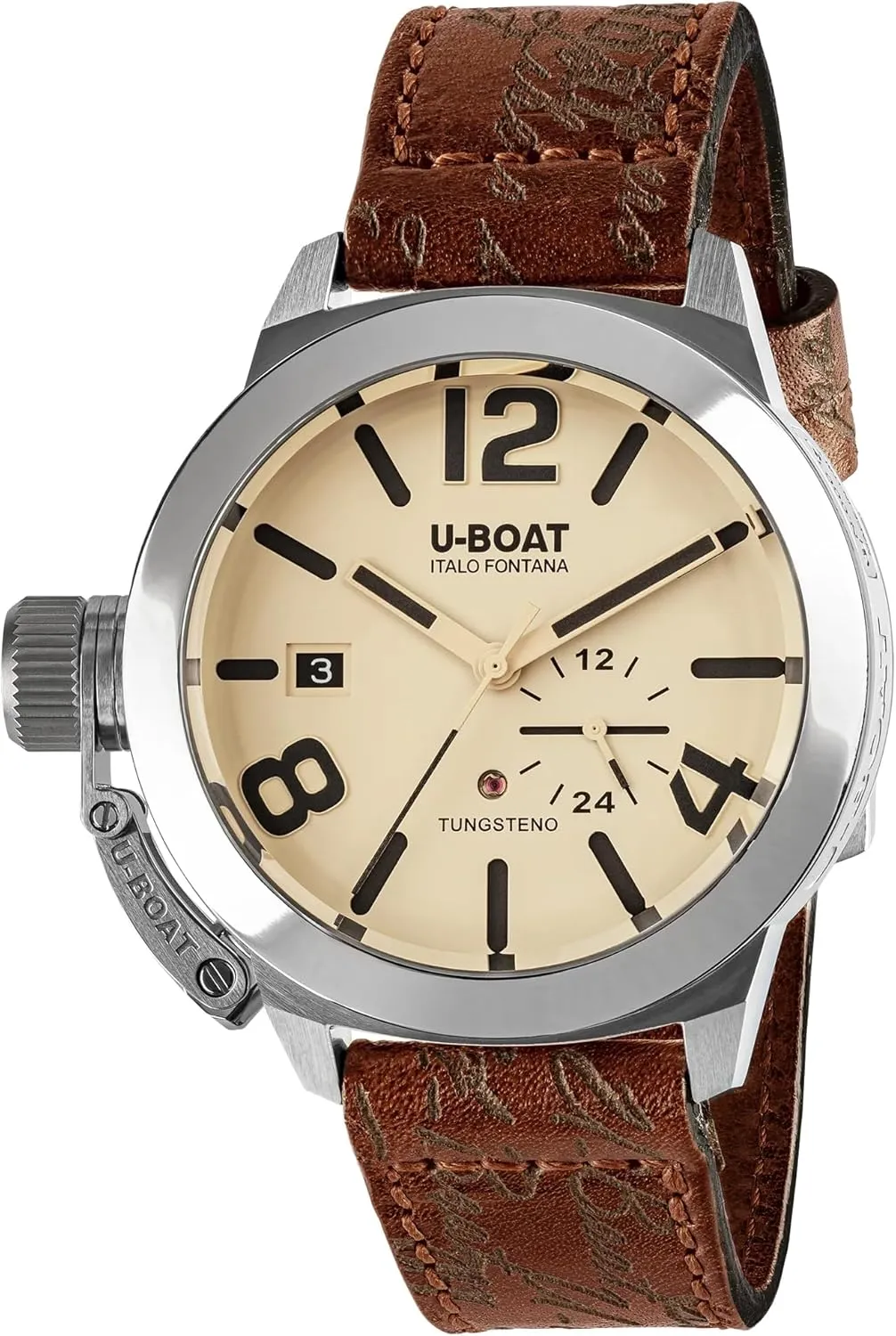U-Boat 8892 Classico 42mm Tungsten BE Men's Watch