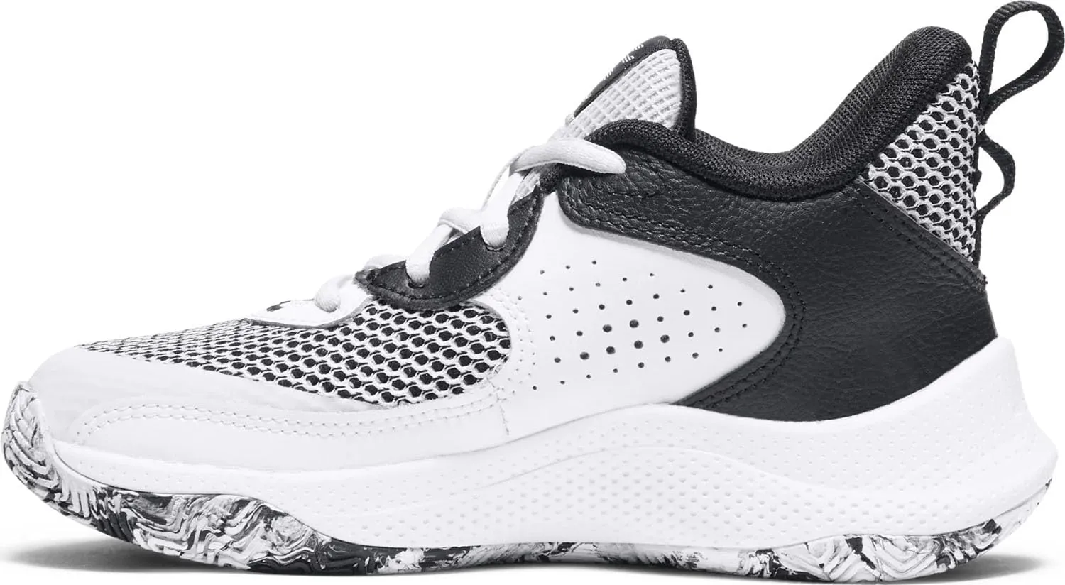 Under Armour - Unisex-Child Ps Curry 3Z 24 Shoes, Color White (100), Size: 11 M US Little Kid