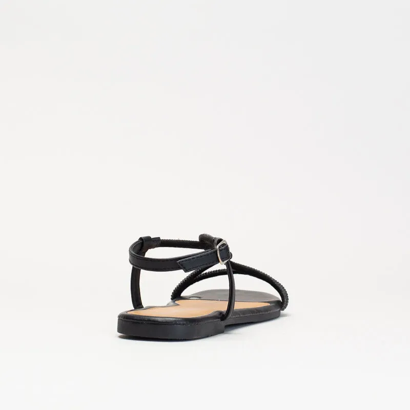 Unreal Women Diamante Square Toe Sandal _ 150702