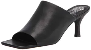 Vince Camuto womens Arlinala Open Toe Mule, Black, 8.5 US