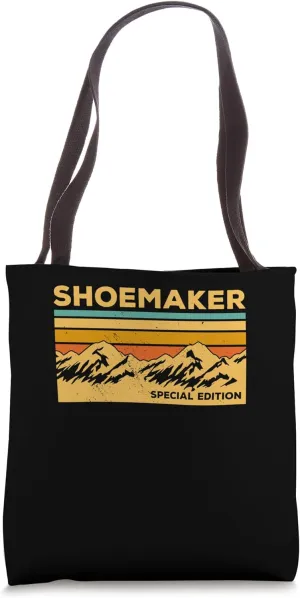 Vintage Shoemaker Shoemaking Tote Bag
