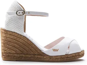 VISCATA Aiguablava Canvas Wedges with Ankle Strap