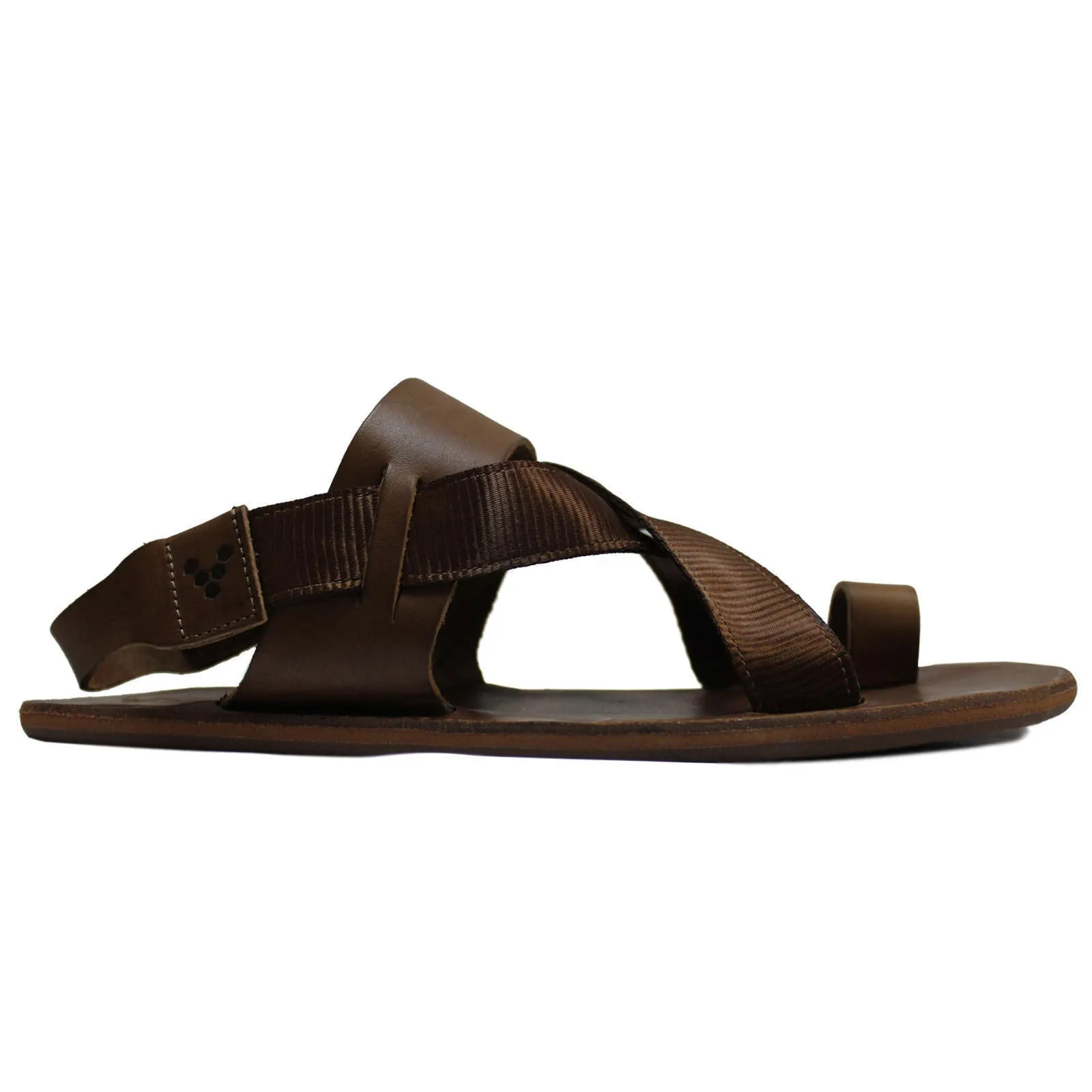 Vivobarefoot Kuru Leather Textile Women's Slingback Sandals