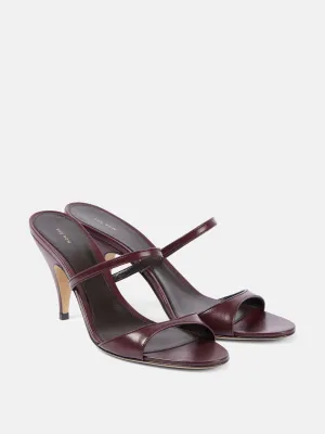Voluptas leather mules