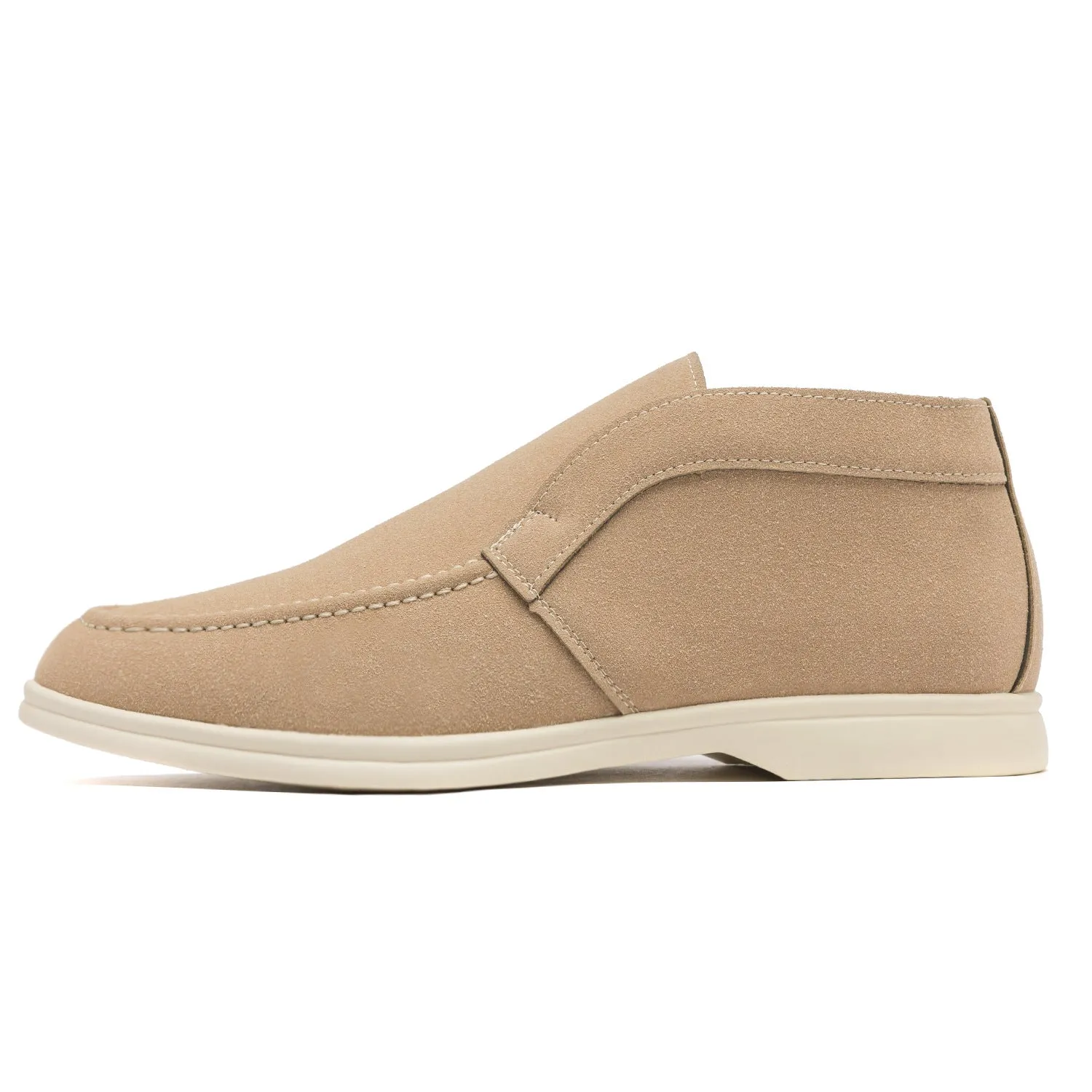 Wildking Men's Mid-Cut Round-Toe Loafers 6607