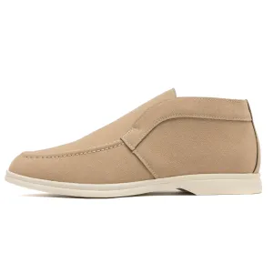 Wildking Men's Mid-Cut Round-Toe Loafers 6607