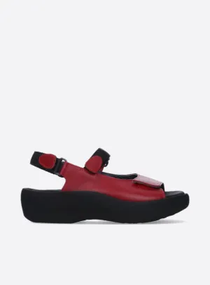 Wolky Women’s Jewel Red Leather