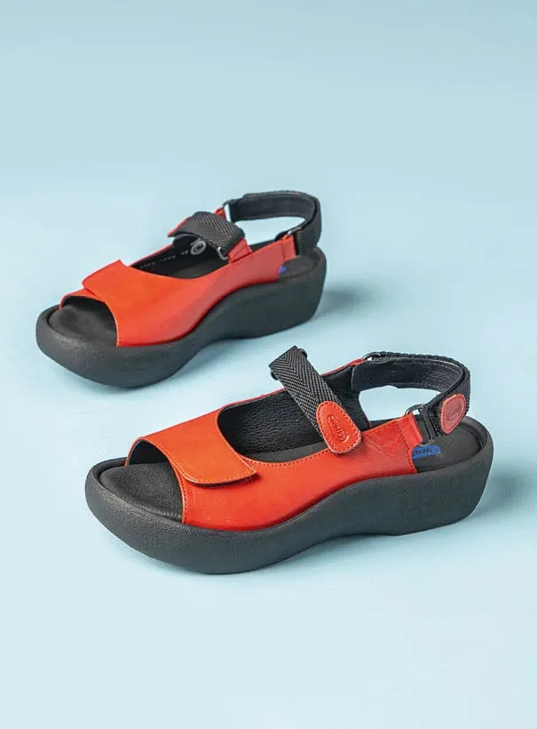 Wolky Women’s Jewel Red Leather