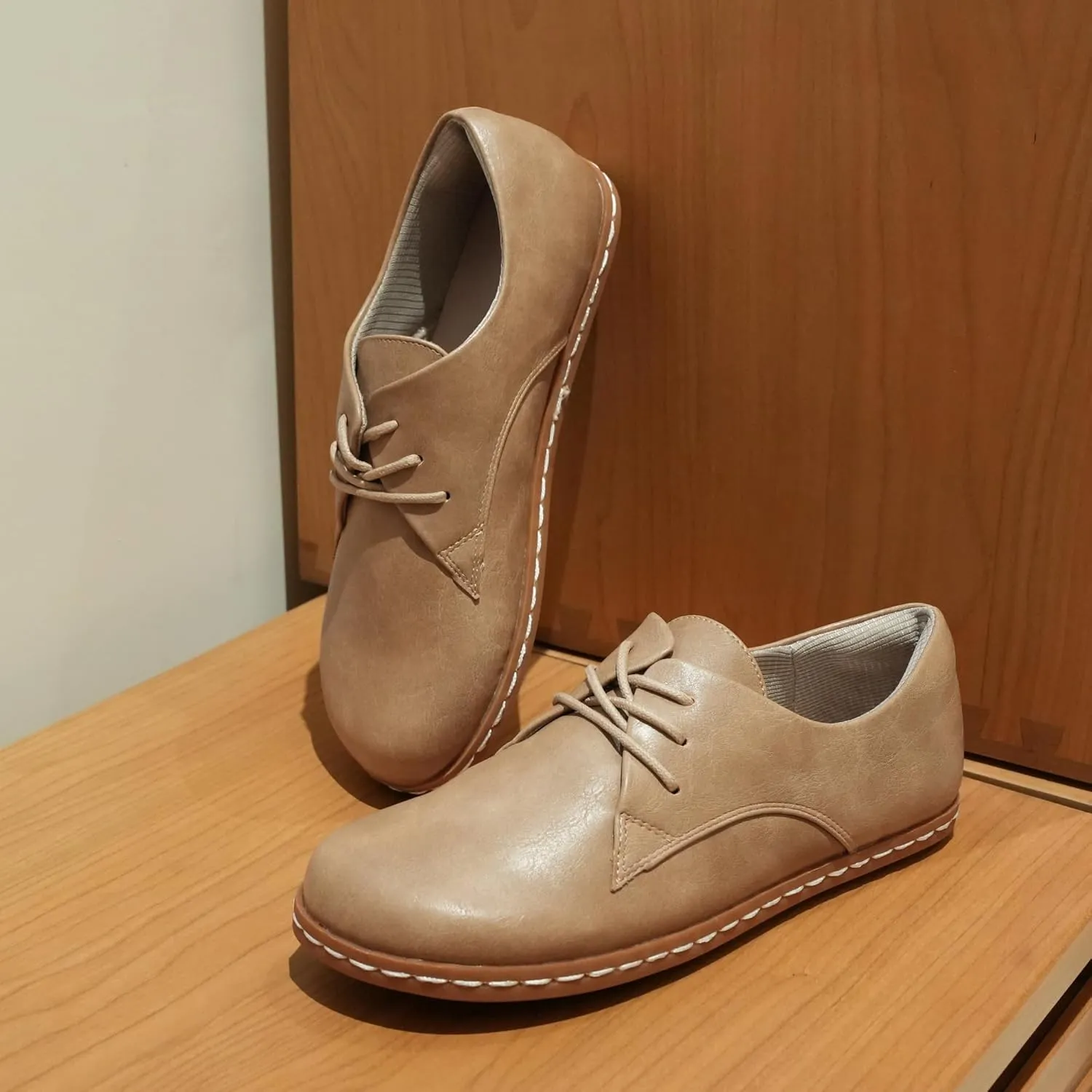 Women Barefoot Dress Shoes Wide Toe Box Shoes Oxfords Shoes