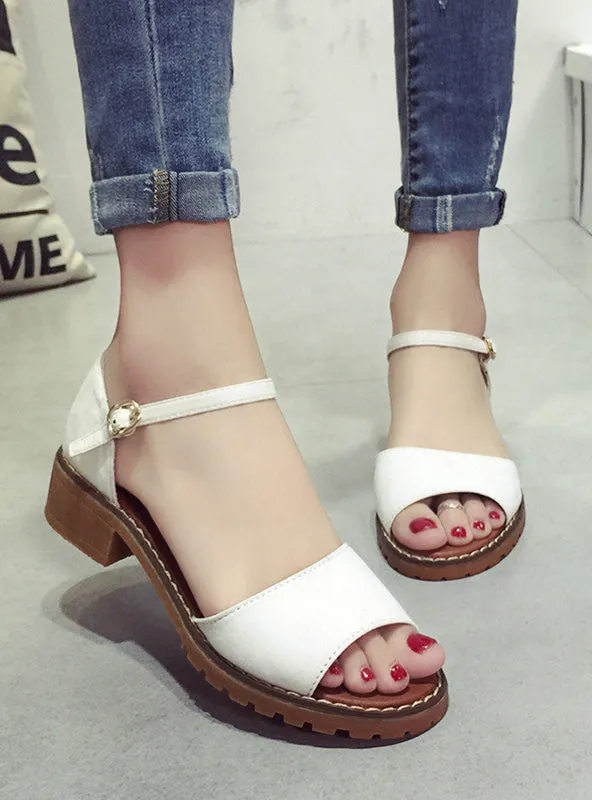 Women Sandals Sweet Flats Comfortable Beach Sandals