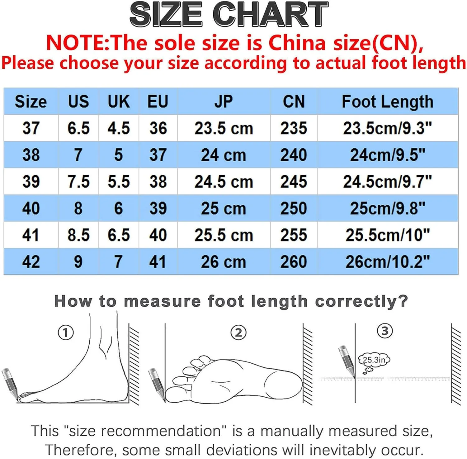 Women Shoes Non Positioning Printing Casual Comfortable Soft One Foot Casual Shoes Spark Shoes for Men Casual (Red, 7.5)