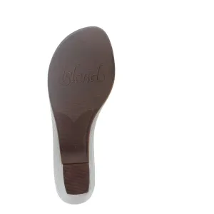 Women's Elastic Wedge Sandal - Made in Hawaii (T810-TAN-8)