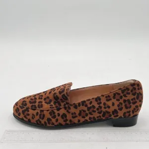 Women's Loafers Leopard for Women Comfortable Pointed Toe Memory Foam